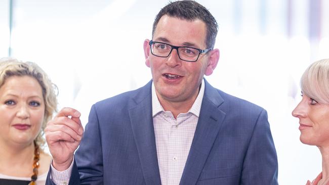 Victorian Premier Daniel Andrews needs to stop the law-and-order issue bleeding votes. Picture: AAP