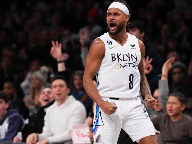 Boomers and NBA star Patty Mills is loved in Australia. Picture: Mike Stobe/Getty Images/AFP (Photo by Mike Stobe / GETTY IMAGES NORTH AMERICA / Getty Images via AFP.