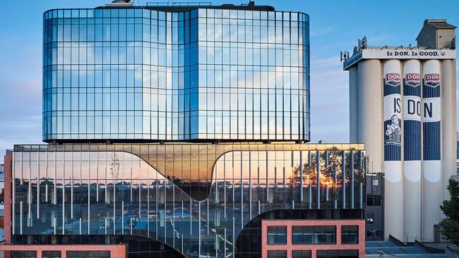 North Melbourne salami silos neighbour listed for $100m