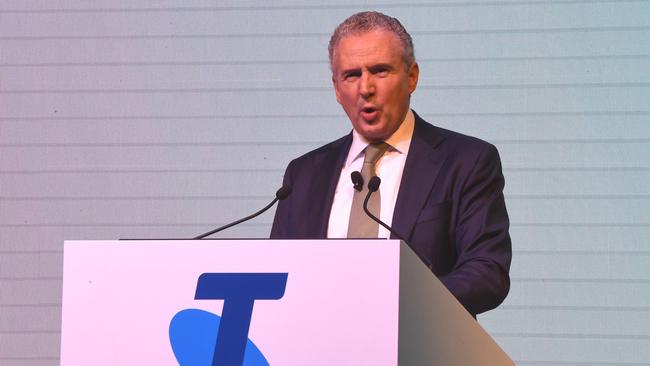 Telstra CEO Andy Penn. (Pic: Peter Rae/AAP)