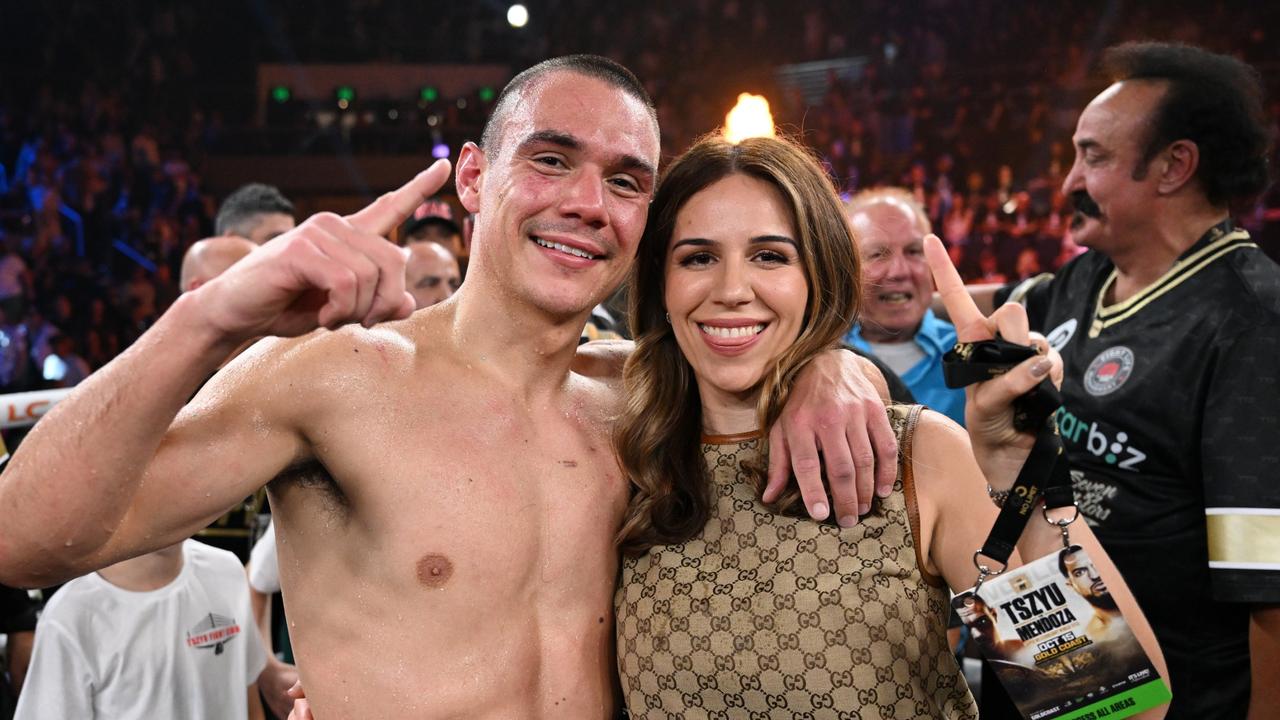 Tszyu, fiance announce big news before right