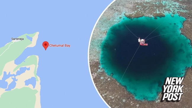 World's second deepest blue hole of 900 ft discovered in Mexico