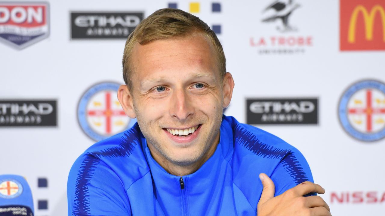 Ritchie de Laet has known City coach Warren Joyce for many years.