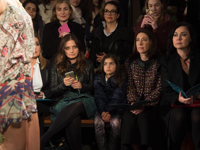Attendees caught the first glimpse of the latest season an exclusive catwalk preview.