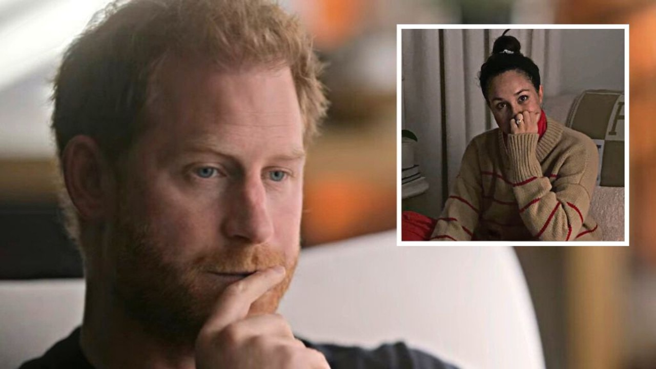 Meghan Markle was hoping Prince Harry had a bit more in his bank account when they met, a royal expert claims. Pictures: Netflix