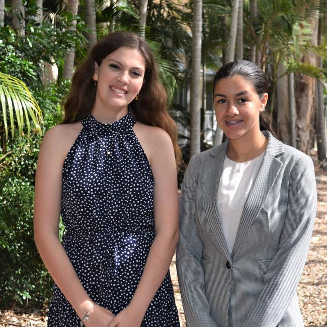 Youth Members for Keppel, Jazmin Grant (right) Picture: Lachlan Berlin