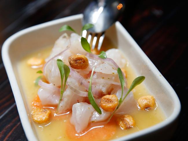 'Ceviche Peruano', a signature dish at Pastuso.