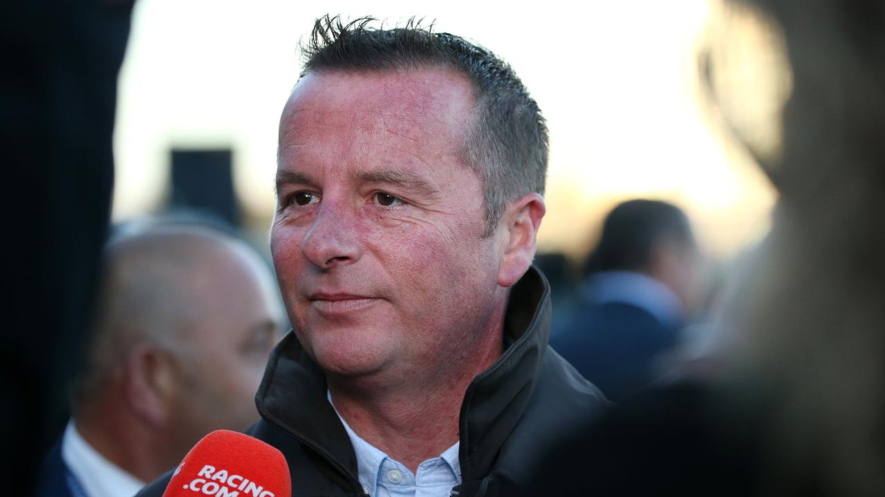 Trainer Mathew Ellerton was holidaying with his family when he was rushed to hospital. Picture: AP Image/George Salpigtidis
