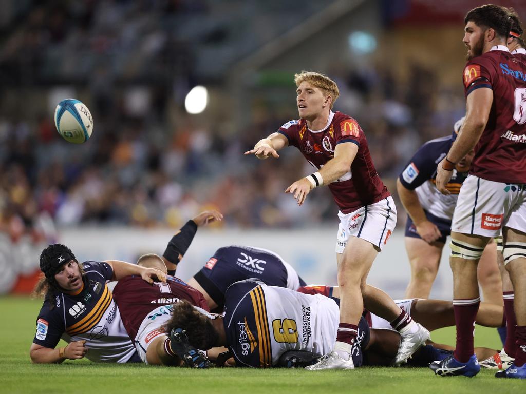 Tate McDermott will ‘close out’ this weekend’s game for the Reds. Picture: Mark Metcalfe/Getty Images