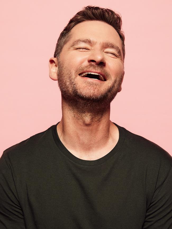 Charlie Pickering: ‘Carrie [Bickmore] and I started out together. I just deeply love Carrie’ Picture: Sam Bisso for <i>Stellar. </i>