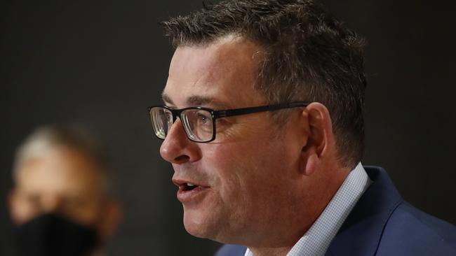 Victorian Premier Daniel Andrews has left hospital, but faces a long recovery. Picture: NCA NewsWire / Daniel Pockett