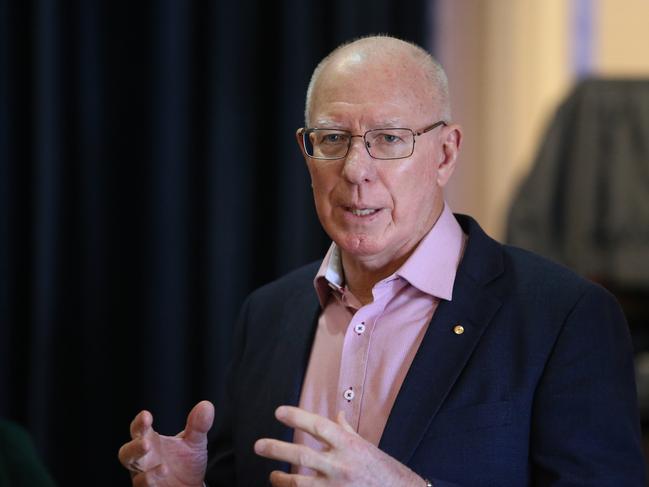 Governor-General Hurley says he is open to the concept of a First Nations Voice to parliament, outlined in the Uluru Statement from the Heart. Picture: Tim Hunter.