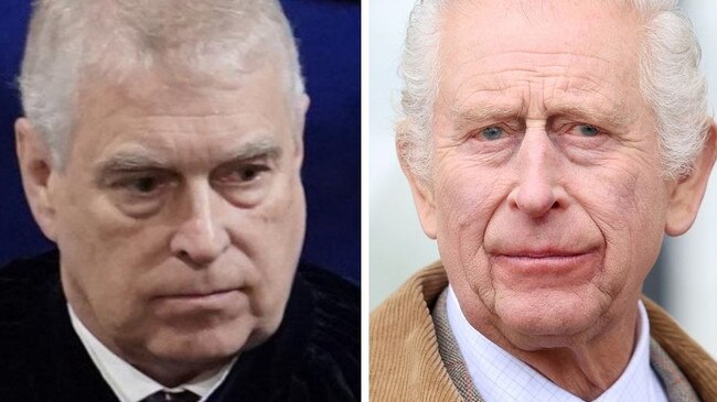 Prince Andrew and King Charles.