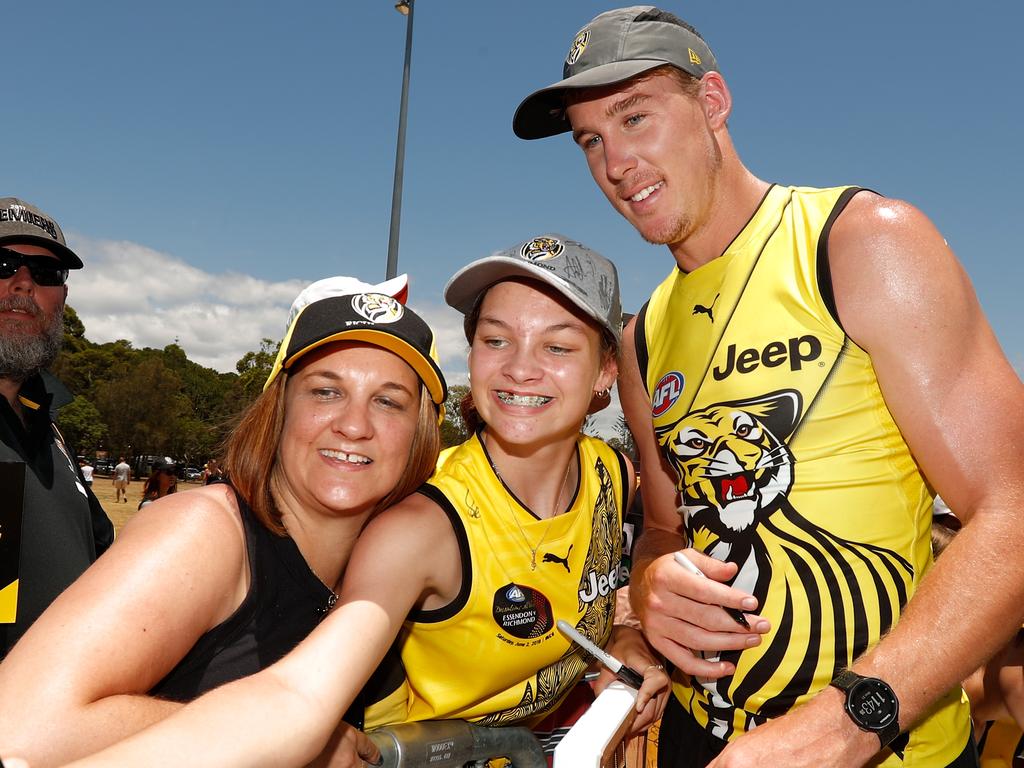 Tom Lynch (right) should be set to go for the season opener. Michael Willson/AFL Media