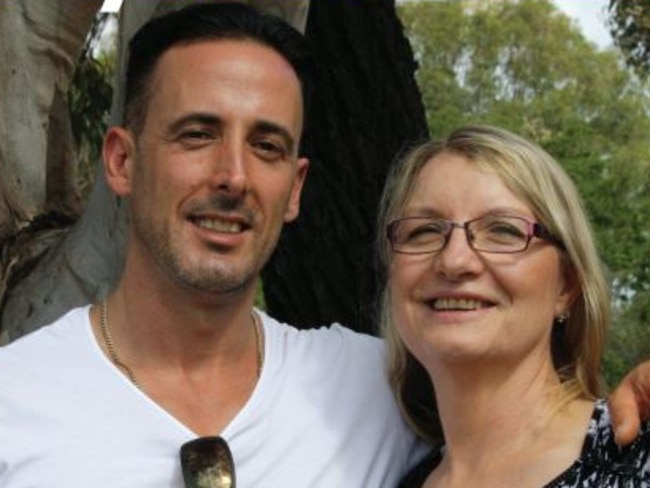 Michael, who spent almost two decades addicted to drugs, with odyssey House admissions and intake co-ordinator Kate Taylor.