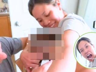 Breastfed haircut hack. Image: TikTok