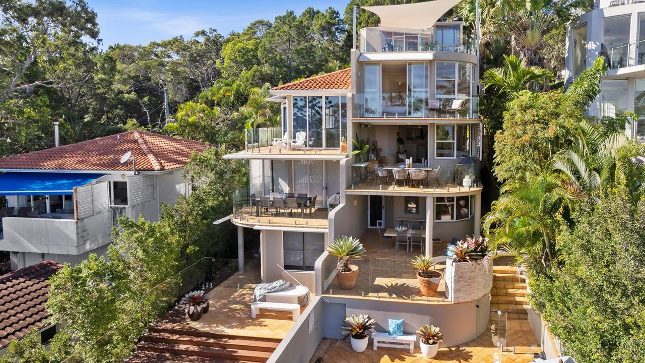 Last sold in 2013 for $3,450,000, 2/29 Allambi Rise Little Cove recently sold for $7.6m. Picture: Tom Offermann Real Estate