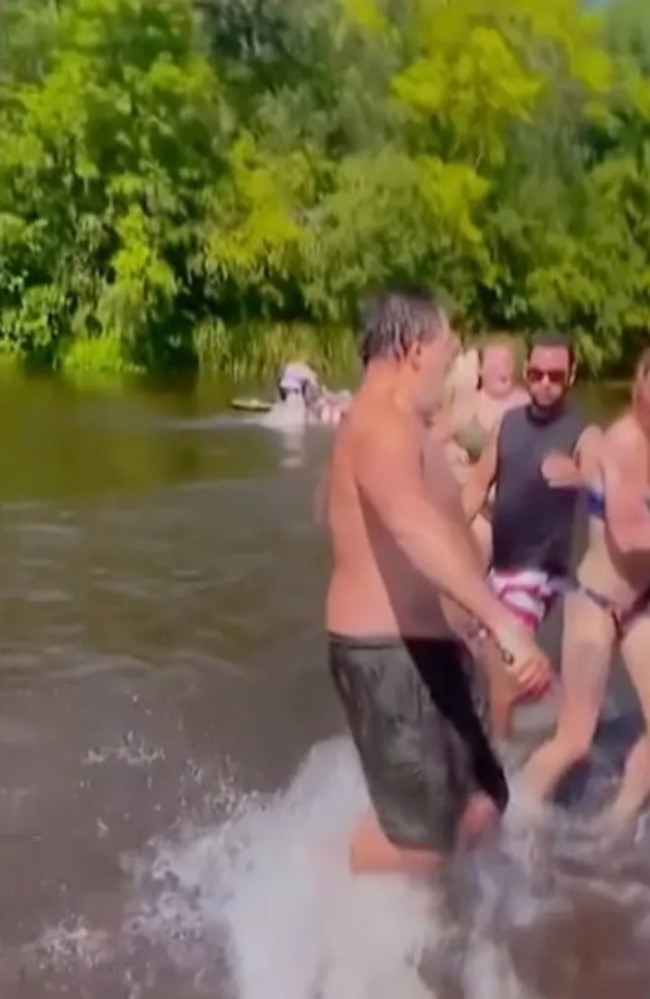 A Minnesota man was convicted on Thursday for fatally stabbing a teen and attacking four others during a deadly water tubing brawl on a Wisconsin river. Picture: KMSP-TV