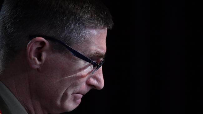 Chief of the Australian Defence Force, General Angus Campbell. Picture: Mick Tsikas/Getty Images.