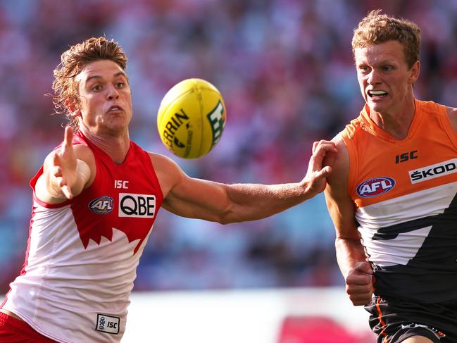 Rampe debuted in round one, 2013 against the Giants and never looked back. Picture: Phil Hillyard