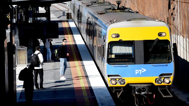 Bentleigh train station moved up in the rankings after the level crossing was removed. Picture: Nicole Garmston