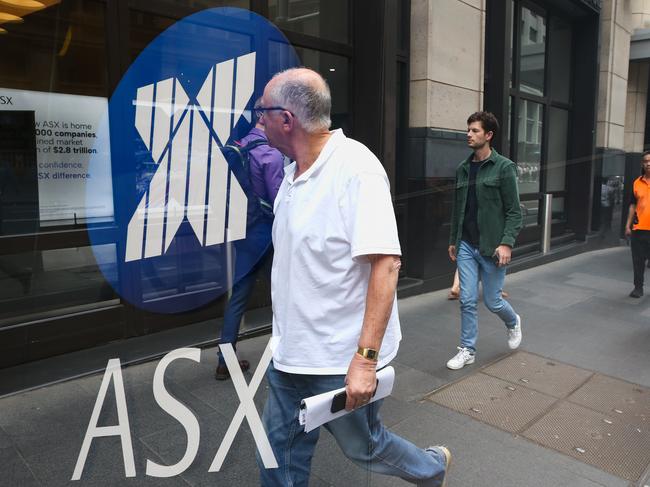 SYDNEY, AUSTRALIA : NewsWire Photos - SEPTEMBER 25 2024 ;A general view of the ASX in the CBD in Sydney after Rates were put on hold by the Reserve Bank yesterday. Picture: NewsWire / Gaye Gerard