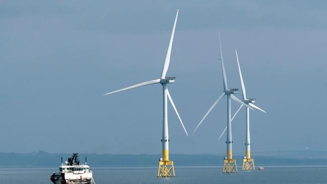 A plethora of global offshore wind developers are vying to secure a licence to develop projects in WA. Picture: Andy Buchanan/AFP