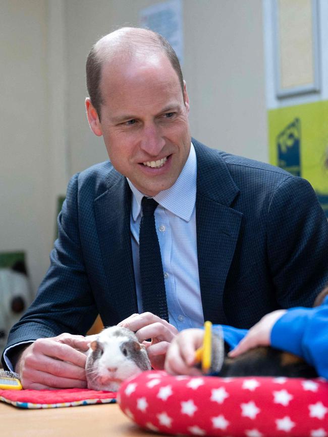 William returned to work earlier this month. Picture: David Rose/Pool/AFP