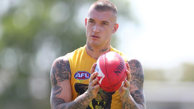 Dustin Martin has looked in great nick this pre-season. Picture: Getty Images