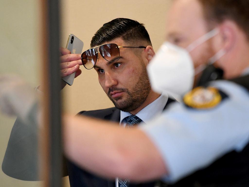 Salim Mehajer arriving at Downing Centre Court in Sydney in November. Picture: NCA NewsWire/Bianca De Marchi