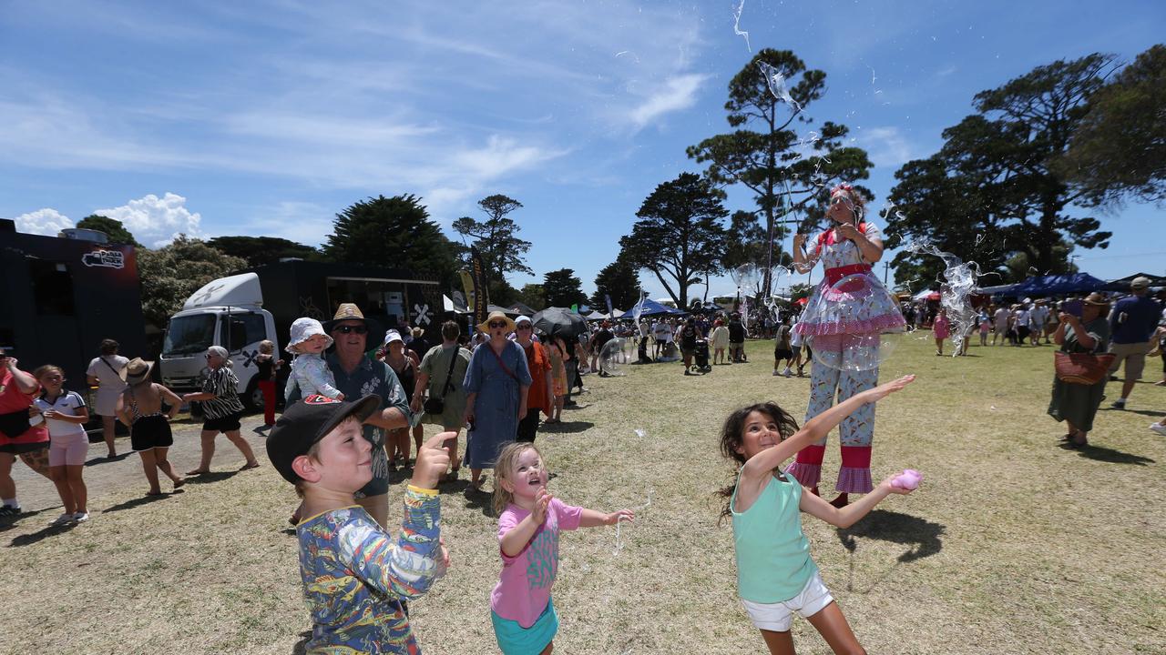 Family fun was on the menu. Picture: Mike Dugdale