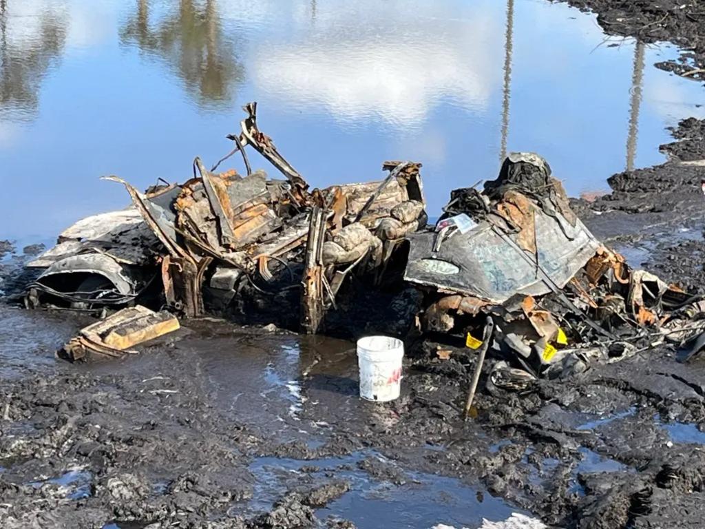 A car similar to Charles and Catherine Romer’s vehicle was found in a pond near the hotel where they stayed.