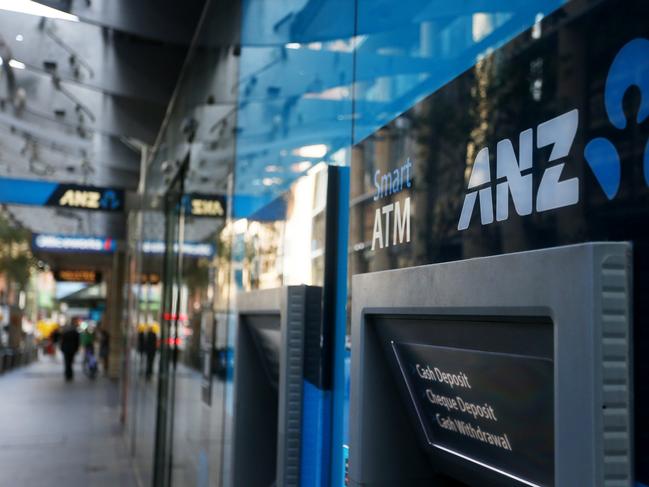 SYDNEY, AUSTRALIA - FEBRUARY 26: Signage for Australia & New Zealand Banking Group Ltd. (ANZ) at a branch in Sydney is seen on February 26, 2024 in Sydney, Australia. The recent approval by the Australian Competition Tribunal of ANZ's A$4.9 billion ($3.2 billion) acquisition of Suncorp's banking business marks a major development in the country's financial landscape, signaling the largest banking merger since the global financial crisis. (Photo by Lisa Maree Williams/Getty Images)