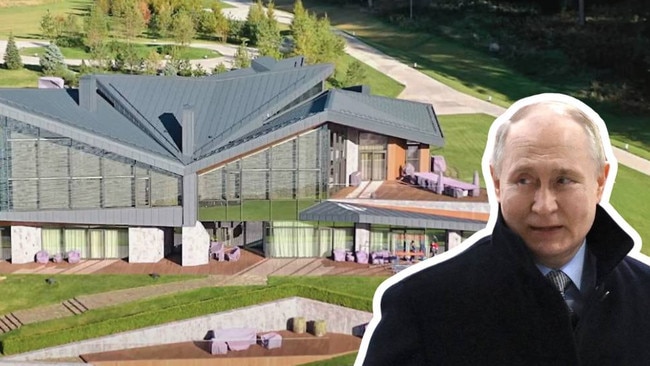 President Putin's secret country house. Picture: YouTube