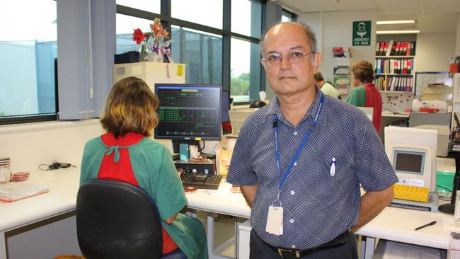 2013: Townsville Hospital director of pathology Dr Robert Norton.