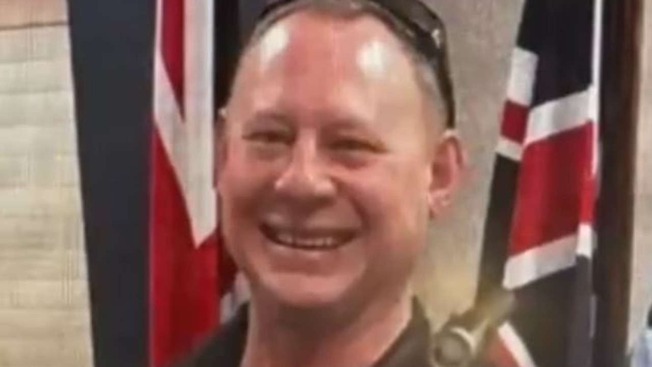 Senior Constable Chris Leonard has undergone surgery at Royal Brisbane and Women’s Hospital. Picture: 9 News