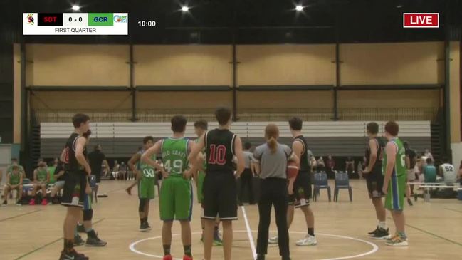 REPLAY: Queensland Basketball U16 State Championships - Boys - SD Trojans White v Gold Coast Rollers