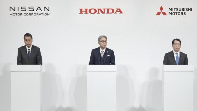 Nissan, Honda and Mitsubishi are investigating the possibility of a merger.