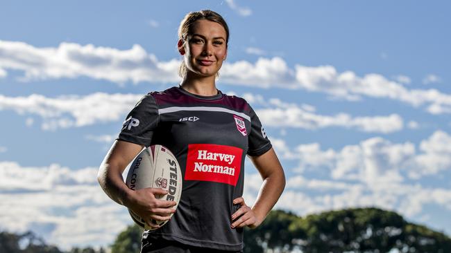 Queensland women's State of Origin player Jessika Elliston. Picture: Jerad Williams