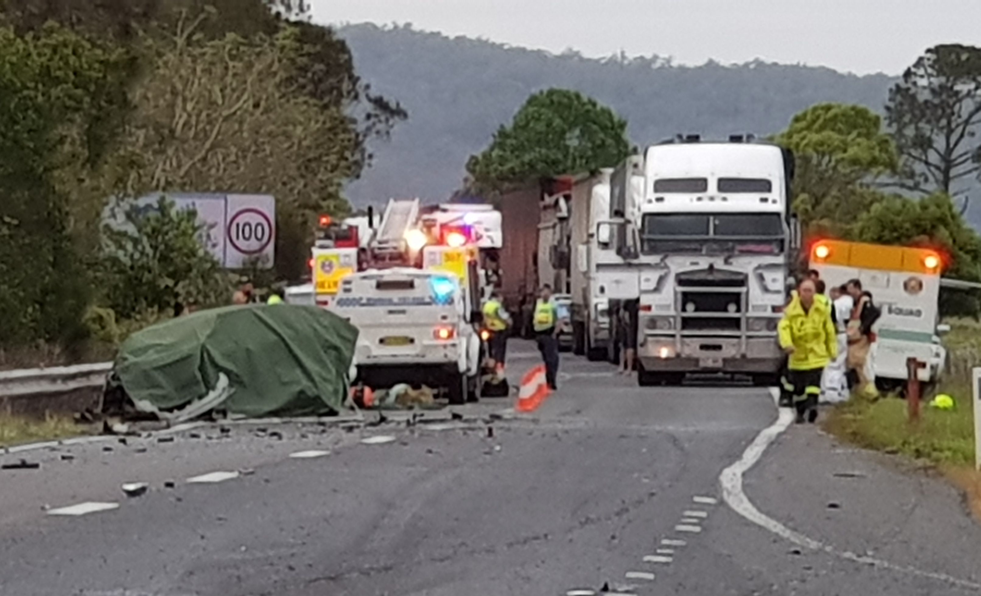 Man Dies In Crash With B-double On Pacific Highway | The Courier Mail