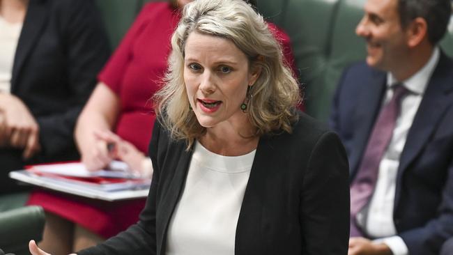 Home Affairs Minister Clare O’Neil says migrant workers are ‘routinely’ exploited under current failing system. Picture: NCA NewsWire / Martin Ollman