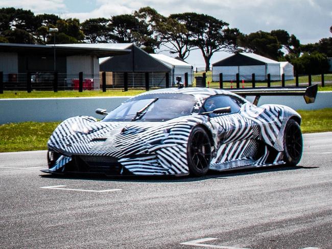 Brabham Automotive's BT62 car. Picture: Supplied