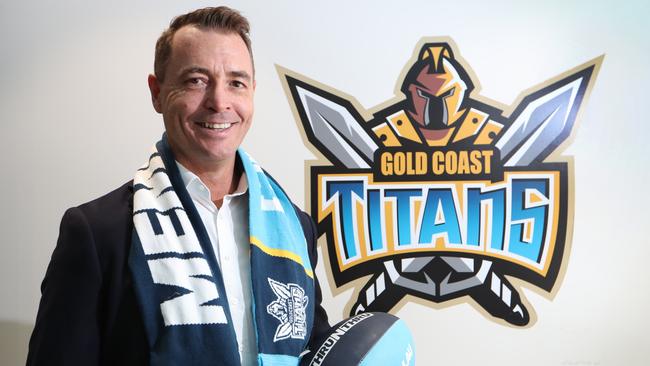 Titans CEO Steve Mitchell says the club has been fortunate in the off-season. Picture Glenn Hampson