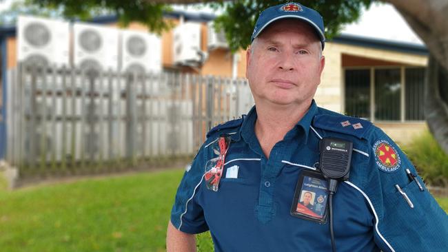 Queensland Ambulance Service operations supervisor Leighton Allen. Photo: Asa Andersen.