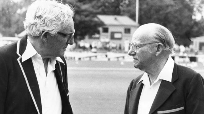 Don Bradman’s tribute to Davidson was something the late great cherished.