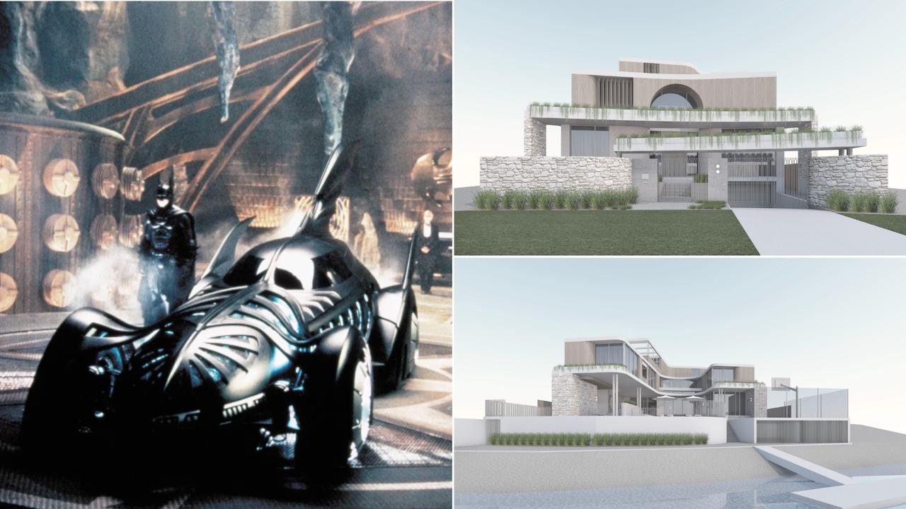 Inside bizarre mega mansion with its own ‘Batcave’