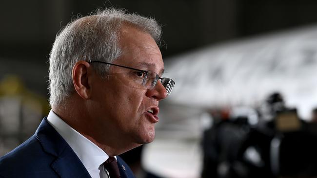 Prime Minister Scott Morrison. Picture: NCA NewsWire/Bianca De Marchi