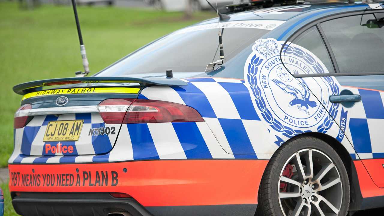 Three people have been arrested after a dramatic police pursuit at Tweed Heads. Picture: Trevor Veale