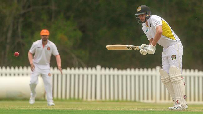 Josh Reid as Southport v Runaway Bay - Premier First Grade at Golden Wheel Park, Arundel. Picture: Glenn Campbell