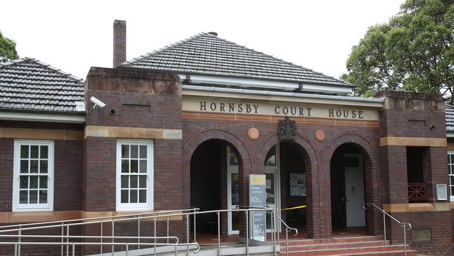 Hornsby Local Court, where Levett plead guilty to two counts of indecently assaulting a minor. Picture: David Swift